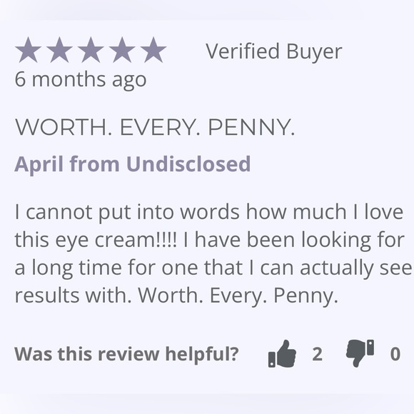 DERMA•E * Vitamin C NO DARK CIRCLES Eye Cream - Picture 2 of 10